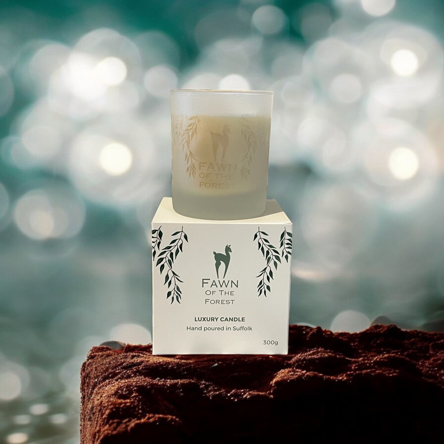 Sparkling Clarity essential oil wellbeing candle