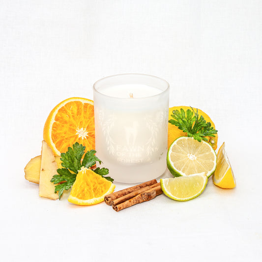 The Citrus Grove Essential Oil Candle