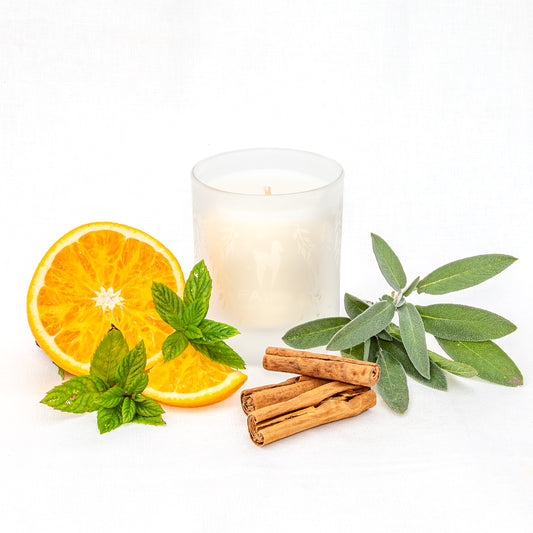 The Flaming Inspiration Pure Essential Oil Candle