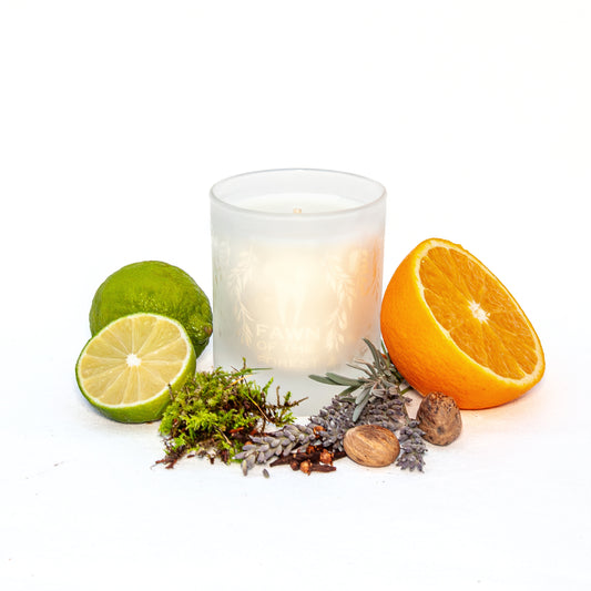 The Midnight Bloom Luxury Botanical Candle