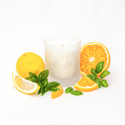 The Morning Dew Essential Oil Candle