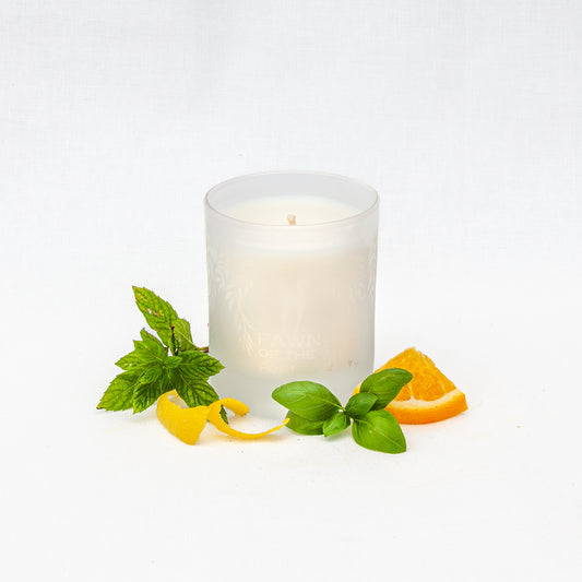 The Morning Dew Essential Oil Candle
