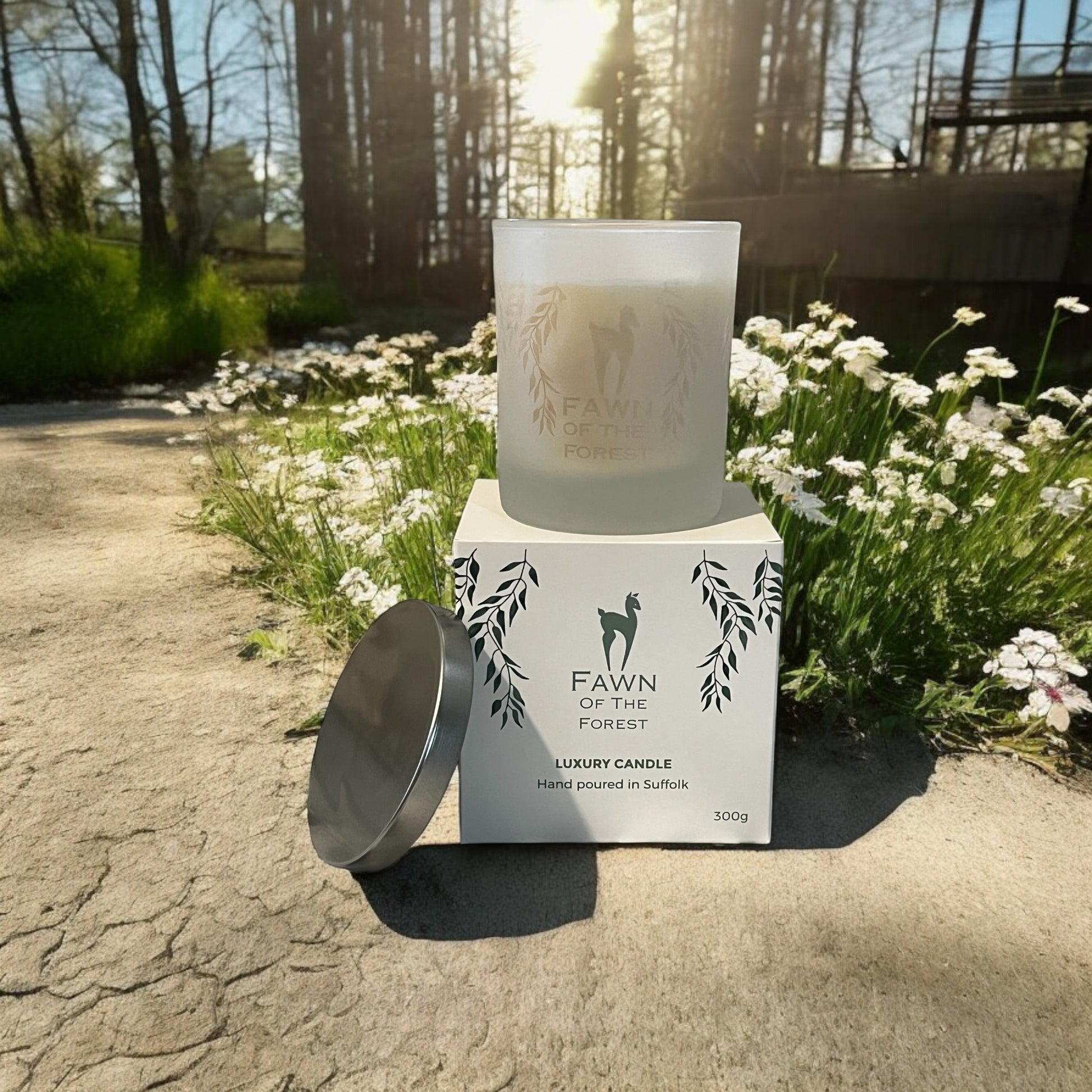 Serenity Grove Essential Oil Wellbeing Candle