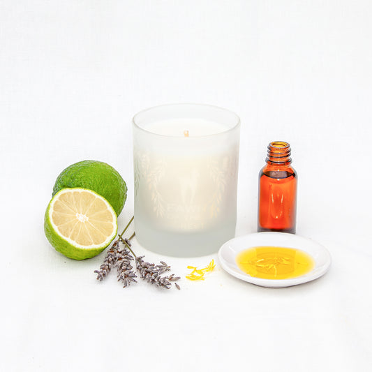 The Serenity Grove Essential Oil Candle
