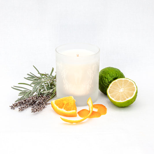 The Sunlit Kiss Essential Oil Candle